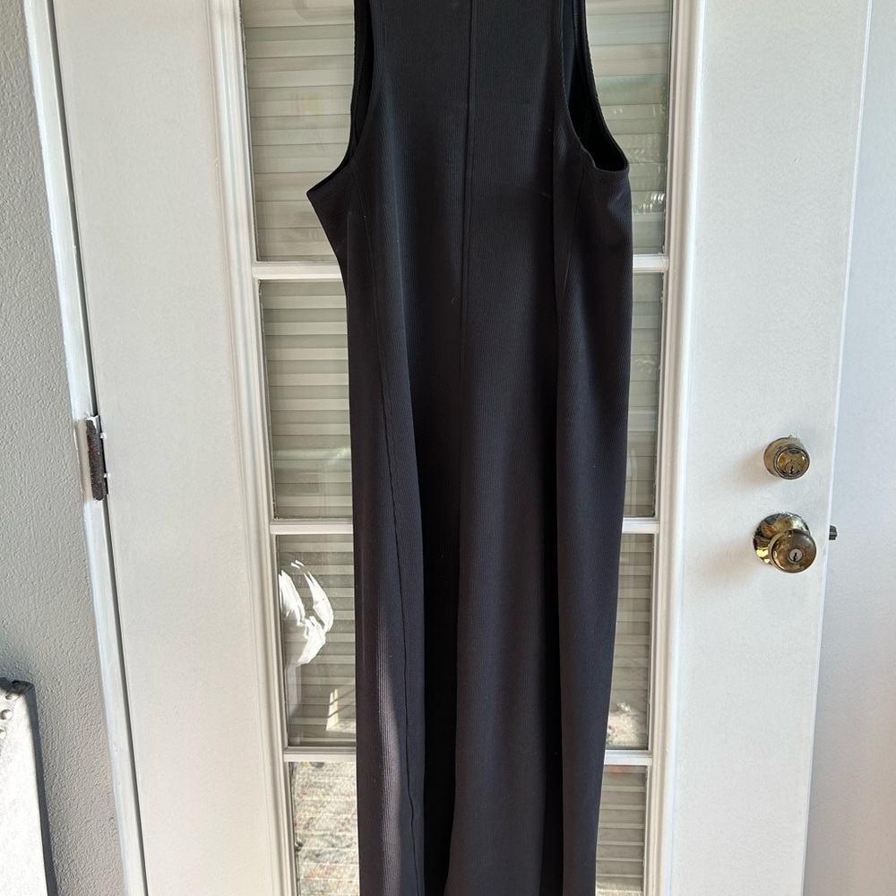 Athleta Ribbed Racerback Maxi Dress, XL Tall - Picture 4 of 5